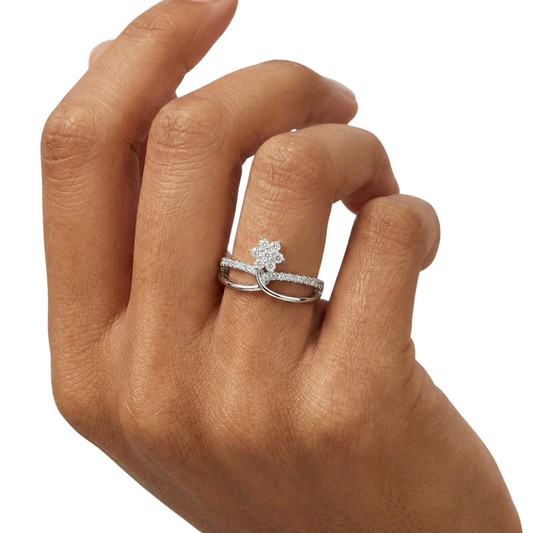 Glitz Floré Ring