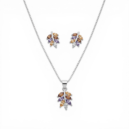 Coloured Petal Chain Set