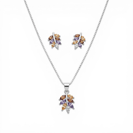 Coloured Petal Chain Set