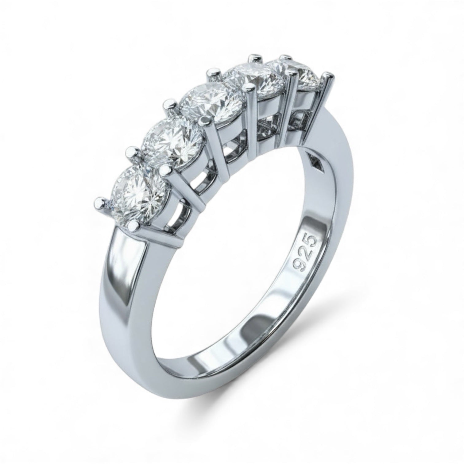 Glitz Crownstone Solitaire Ring