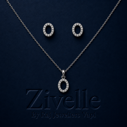 Celeste Oval Chain Set