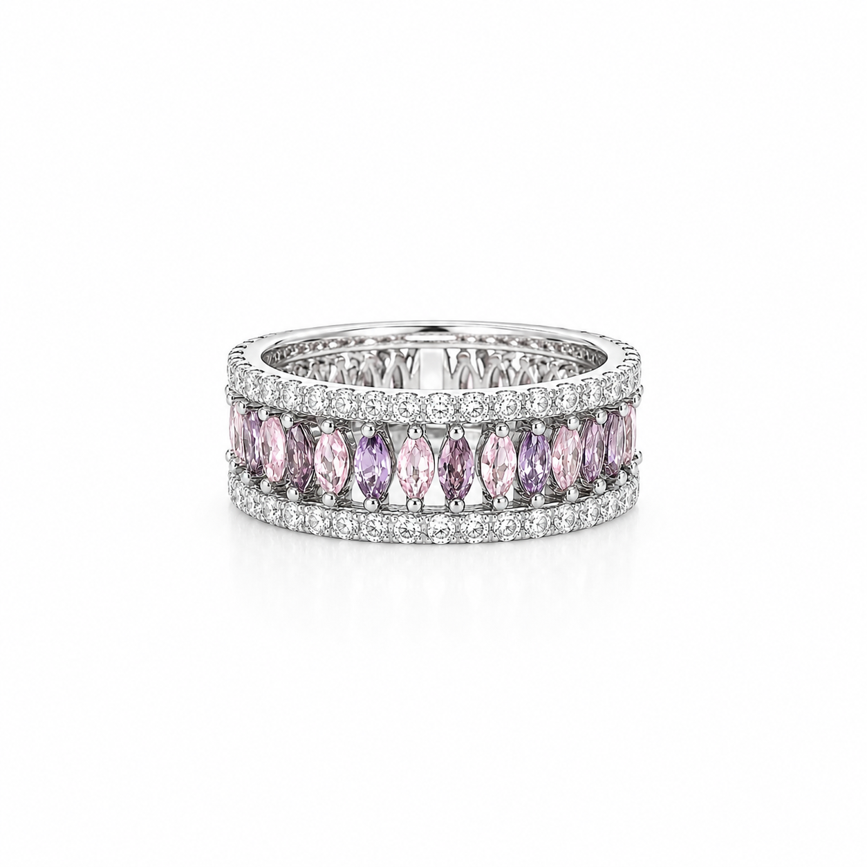 Pink Stack Ring