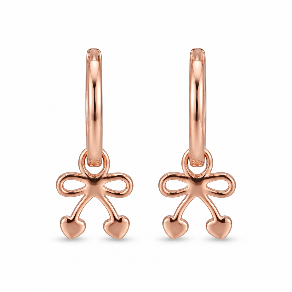Rosé Bowelle Earrings