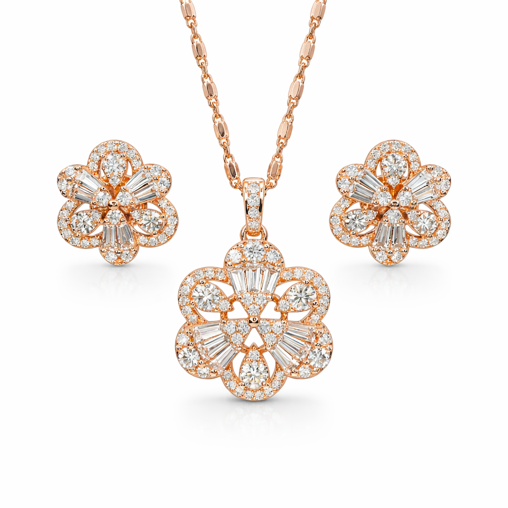 Rosé Floréal Chainset