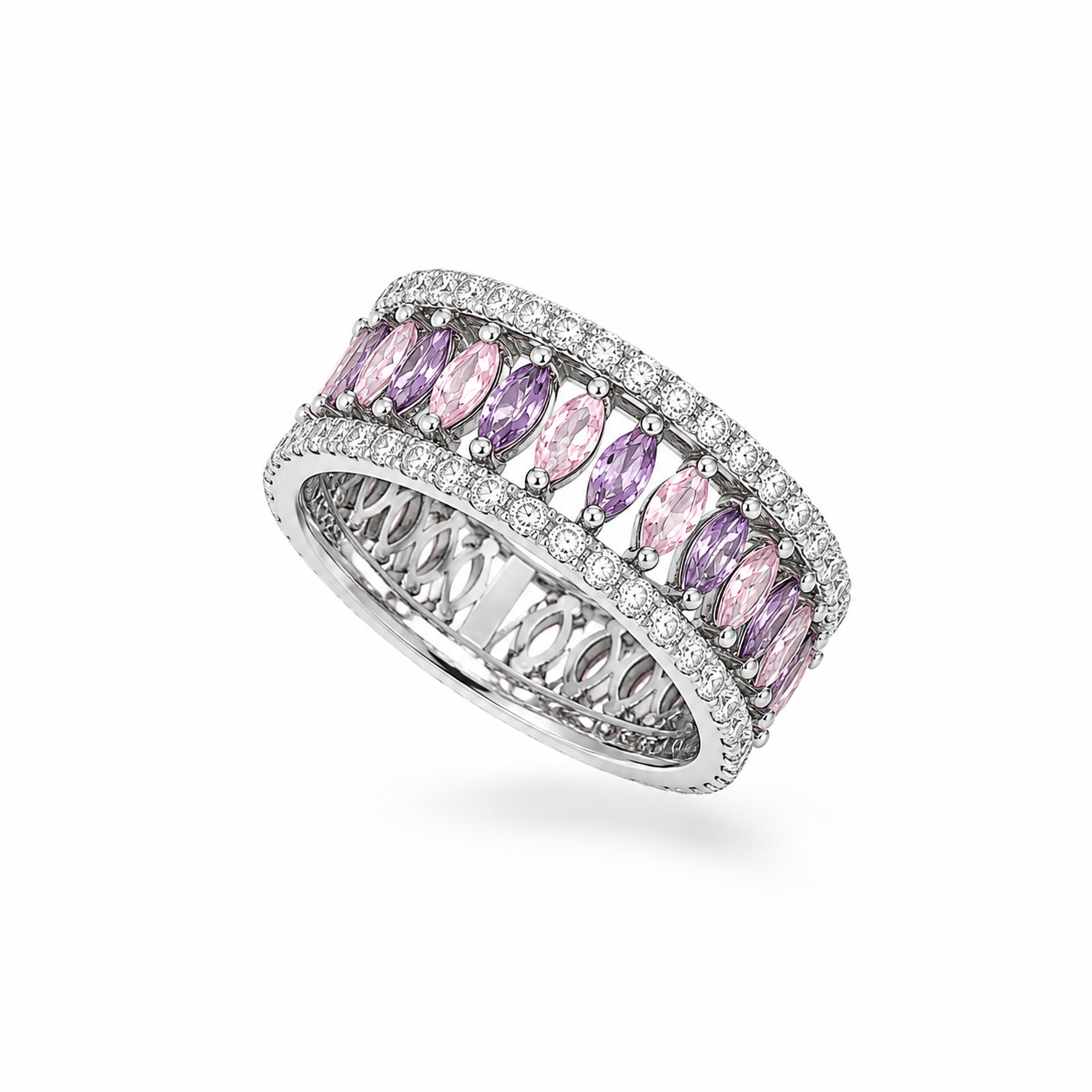 Pink Stack Ring