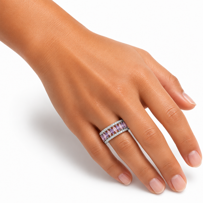 Pink Stack Ring