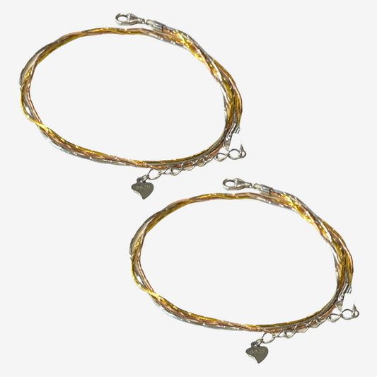 Fusion Layered Anklets